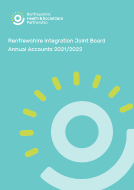 IJB Annual Accounts 2021/22 cover